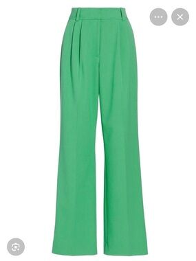 Favorite Pant in Green House —  Tailored High-Waist Wide-Leg